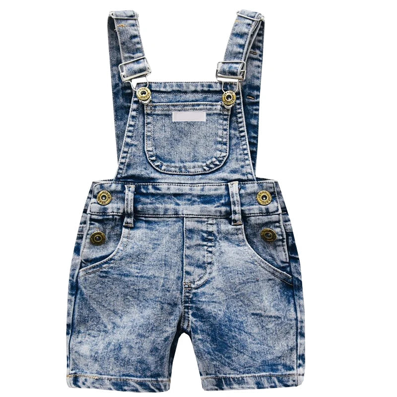 Baby Boy Girl Overalls Toddler Denim Jumpsuit Clothes Unisex Infant Summer Casual Pants