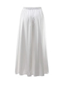 Elegant Satin Loose Women Skirt Streetwear Classic Long Skirt Female Skirt