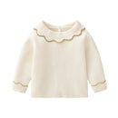 Newborn Baby Girls Knitted Sweatshirt Clothes for Autumn Winter Kids Sweater Top Clothing Classic