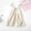 Girls Summer Casual Dress For 2-6T Girls Princess Wedding Party Gift
