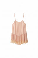 French Pure Desire High Waist Slimming Mesh Pleated Strap Vest Women's Sleeveless Top Summer