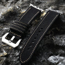 Handmade denim strap compatible with Apple Watch 49MM 46MM 45MM Ultra S12 double-layer denim bracelet