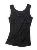 Camisole Lace Sexy Versatile Show Slim Round Neck Comfortable Vest Bottom Woman