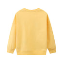 Unicorn Embroidery Girls Sweatshirts For Autumn Spring Long Sleeve Hooded Shirts Lovely Baby Clothing Shirts