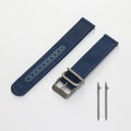 Quick Release Watch Bands with Titanium Clasp Waterproof Bracelet Nylon Leather Watch Titanium Buckle Strap for Men