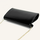 Smooth Envelope Clutch Handbag Women Evening Party Flip Bags Metal Chain Crossbody Shoulder