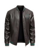 Men'S Baseball Jacket - Windproof Warm Coat Jacket Shell for Casual Outer