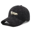 Corduroy Baseball Cap For Men American Street Letter Hip Hop Caps Travel Hats