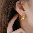 Hoop Earrings for Women Simple Round Circle Ear Rings Simple Accessories Party Jewelry