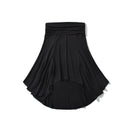 Black skirt on a white background, Obroi