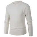 Sweater Mens O-Neck Pullover Slim Fit Knittwear Long Sleeved Sweaters Casual Autumn Winter Knitted Male Pullovers