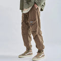 Autumn And Winter Corduroy Trend Plush Thickened Loose Legged Casual Cargo Pants