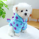 Puppy Sweater Winter Autumn Cartoon Clothes Pet Cute Small Dog Harness Maltese