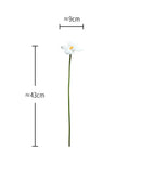 5Pc Opening White Pu Tulip Artificial Flowers Wedding Decor Flower Layout Bridal Bouquet Party Home Deco