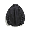 Spring and Autumn American Men Shirt Streetwear Retro Comfortable Breathable