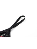 Women Black Cherry Sling Mini Dress Spring Ladies Casual Sleeveless Female Dress