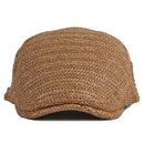 Berets Breathable Straw Spring Summer Sun Hat Beret Hat Adjust Ivy Flat Cap Unisex Beret Cap