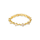 Thin Rings For Women Gold Color Stainless Steel Ring Female Engagement Wedding Finger Jewelry