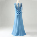 Evening Dress Classis Fit Appliques Pleat Prom Gown for Special Party Banquet Exquisite