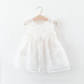 Girls Dress Summer Baby Birthday Party Clothes Kids Dress Sweet Princess Flower Children Girl
