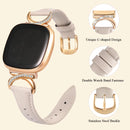 Compatible with Fitbit Versa 4/3 & Sense 2/Sense Smartwatch Interlocking Latch Replacement Band