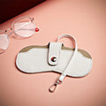 Portable Glasses Bag Soft Leather Sunglasses Pouch Slim Glasses Case Holder Glasses Travel Sunglasses Pouch