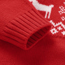 Infant Kids Baby Girls Boys Long Sleeve Cute Deer Pullover Sweaters Christmas Baby Girls Boys Children's Clothes Knit Sweaters