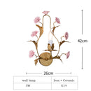 Floral Chandelier Rose Chandeliers Home Lighting Fixtures