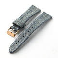 Vintage Denim Watch Strap, Soft Blue Gray Quick Release Band, 18–22mm