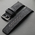 Handmade double-layer canvas strap compatible For Apple Watch men's thick Ultra S13 Watchband