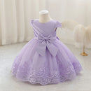 Dress skirt children princess dress lace princess performance dress skirt embroidery dress