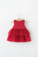 Baby Girls Dress Summer Bow Children's Dress Lovely Princess Birthday Party Baby Dress Baby Girl Clothing