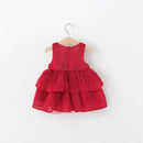 Baby Girls Dress Summer Bow Children's Dress Lovely Princess Birthday Party Baby Dress Baby Girl Clothing