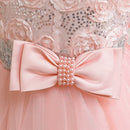 Flower Girls White Bridesmaid Dresses For Wedding Prom Gown Elegant Kids Girl Birthday Princess Dress Children Formal Party Gown