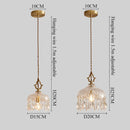 Modern Pendant Light Crystal Chandeliers Bedroom Luxury Glass Pendant Lamp for Home Decor