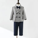 Children England Jacket Pants Suit Boys Kids Evening Wedding Dress