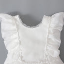 Baby Girl Bodysuit Infant Lace Romper Backless Dress