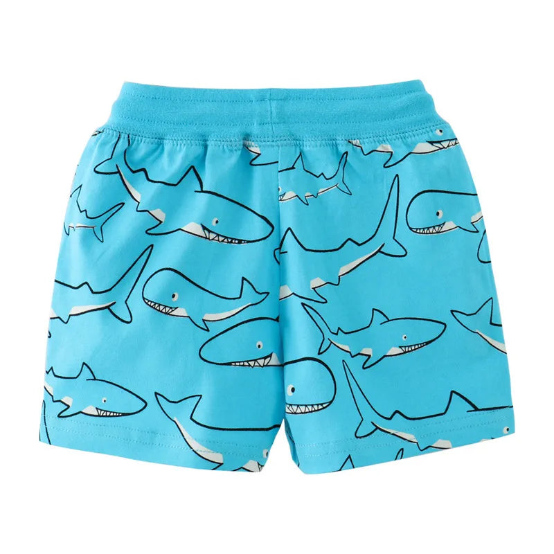 Dinosaurs Boys Girls Shorts Drawstring Baby Trousers Pants Toddler Kids Short Pants