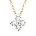 925 Sterling Silver Choker Necklace Moissanite Pendant Necklaces for Women Jewelry Gift