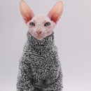 Super Cool Cat Outfits  Autumn Winter Warm Wearing Hairless Cat Apparel Clothing Sphynx Cat Clothes
