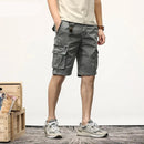 Summer Mens Cargo Tactical Short Pants Multi-pocket Shorts Men Oversize Clothing Casual Jogger Outdoor Khaki Pants
