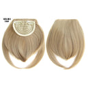 Hairpiece Bangs Hair Extension 2Clips Clip in Hair Blonde