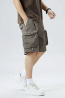 Summer Outdoor Quick Dry Shorts Men Streetwear Loose Casual Cargo Short Pants