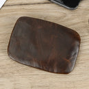 Genuine Leather Men Soft Leather Rfid Card Holder Clutch Wallets Slots Mini Slim Purse