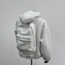 Autumn And Winter Backpack Integrated Popular Casual Cotton Hoodies