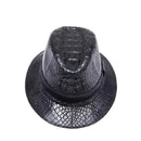 Genuine leather sun hat