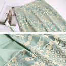 Skirt Women Elegant Pencil Skirts Prairie Chic Mesh Embroidery Lace Skirt