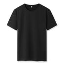 Men Summer Short Sleeve Mens Tshirts Solid Color O Neck T Shirt For Men Causal Tops Tees Man Clothing