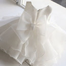 Flower Girls Birthday Dress Princess Dress Baby Girl Host Piano Performance Dress Evening Dress