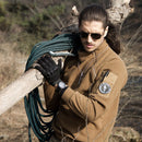 Autumn and Winter New Men Military Tactical Fleece Jacket Men Outdoor Mountaineering Climbing Fleece Warm Plush Pullover